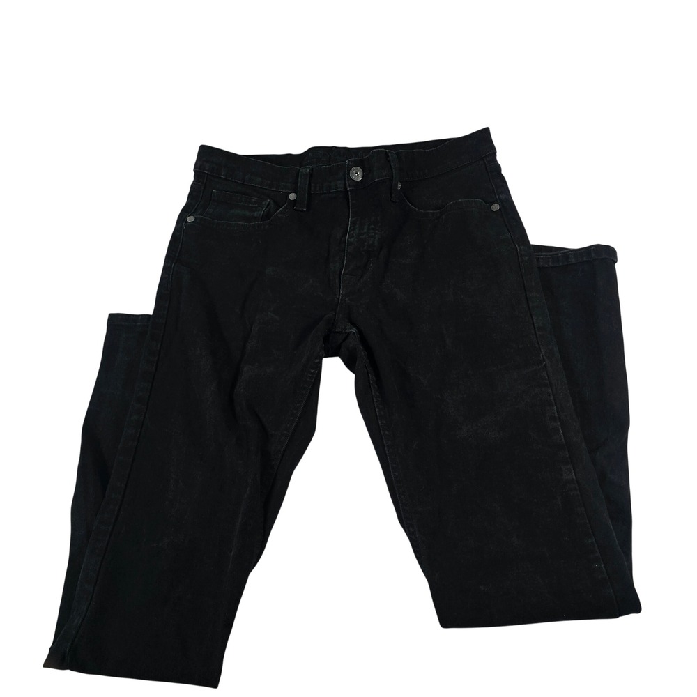 Cody James Mens Black Stretch Denim‎ Jeans 36x36 Slim Straight Western Pants